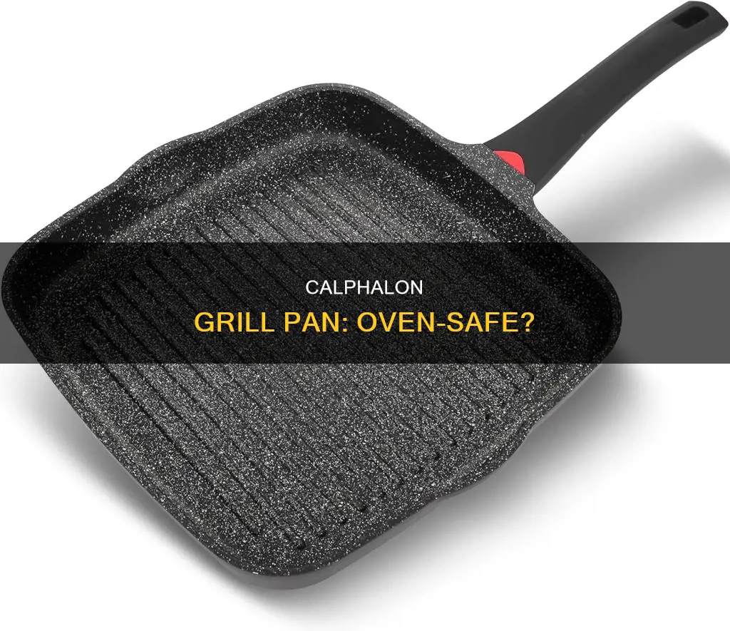 can my calphalon grill pan go in the oven
