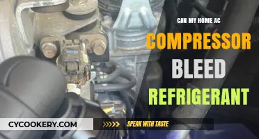 Can Your Home AC Compressor Bleed Refrigerant? What You Need to Know