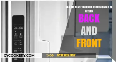 How to Level Your New Frigidaire Refrigerator Front and Back