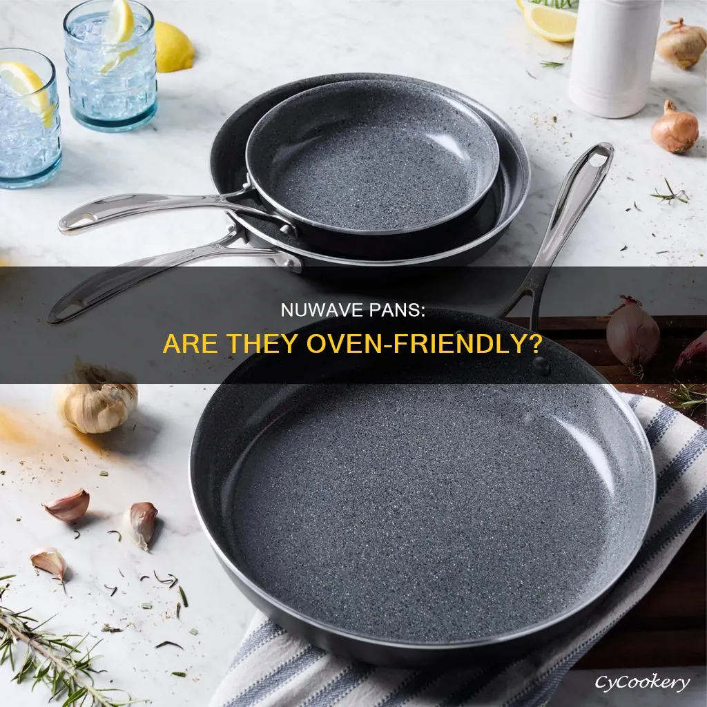 can my nuwave pans go in the oven