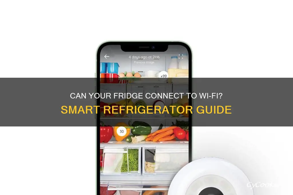 can my refrigerator connect to wifi