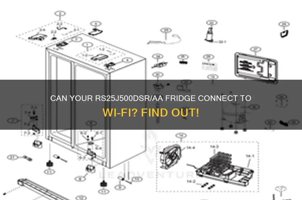can my refrigerator model rs25j500dsr aa connect to wifi