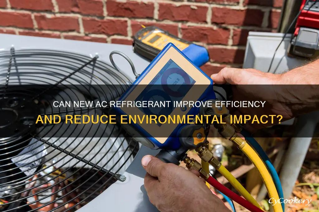 can new ac refrigerant