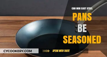 Steel Pan Seasoning: Non-Cast Methods Explored