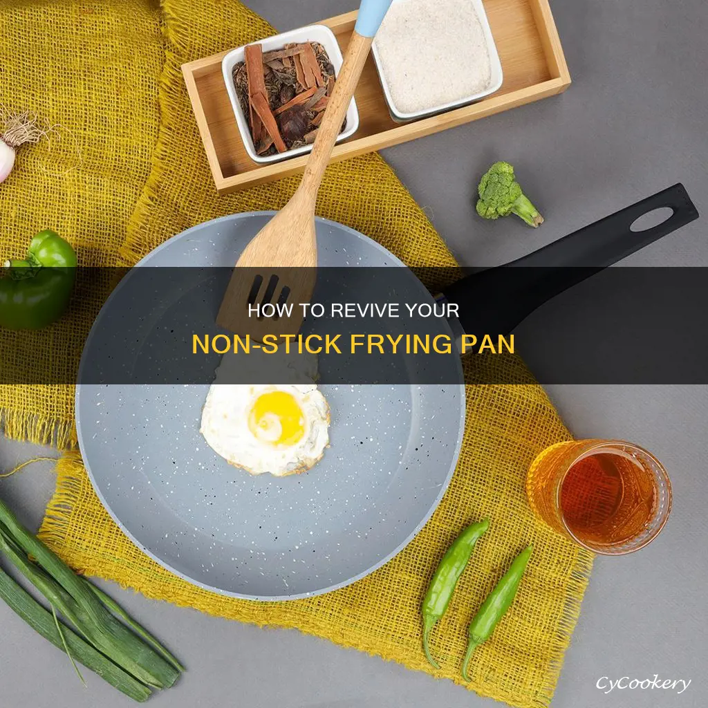 can non stick frying pans be recoated