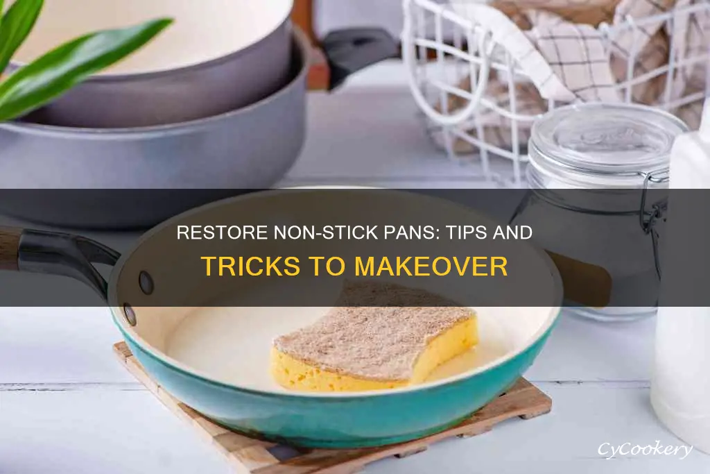 can non stick pans be restored