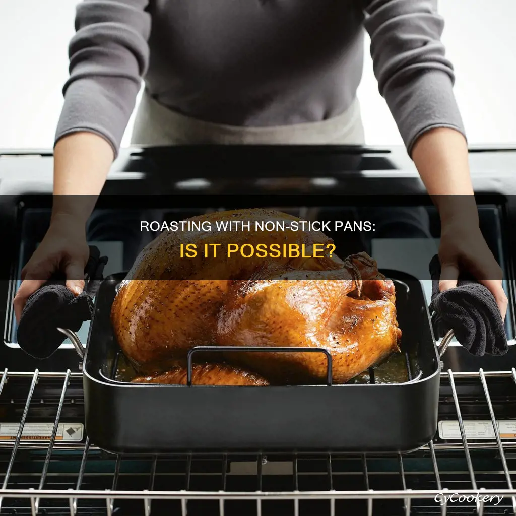 can non stick pans be used for roasting