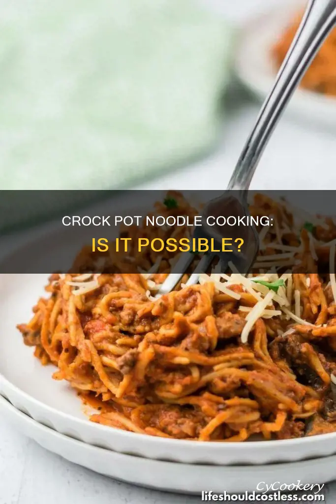 can noodles cook in saa crock pot
