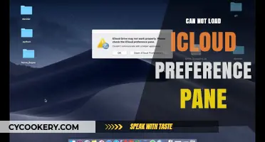 Fixing iCloud Preference Pane Loading Issues