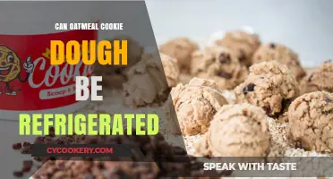 Refrigerating Oatmeal Cookie Dough: Tips for Freshness and Safety