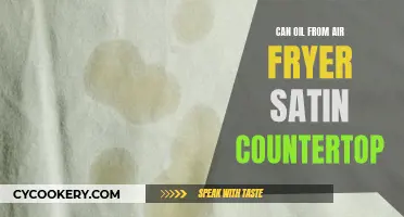 Air Fryer Oil: Countertop Stain Prevention Tips