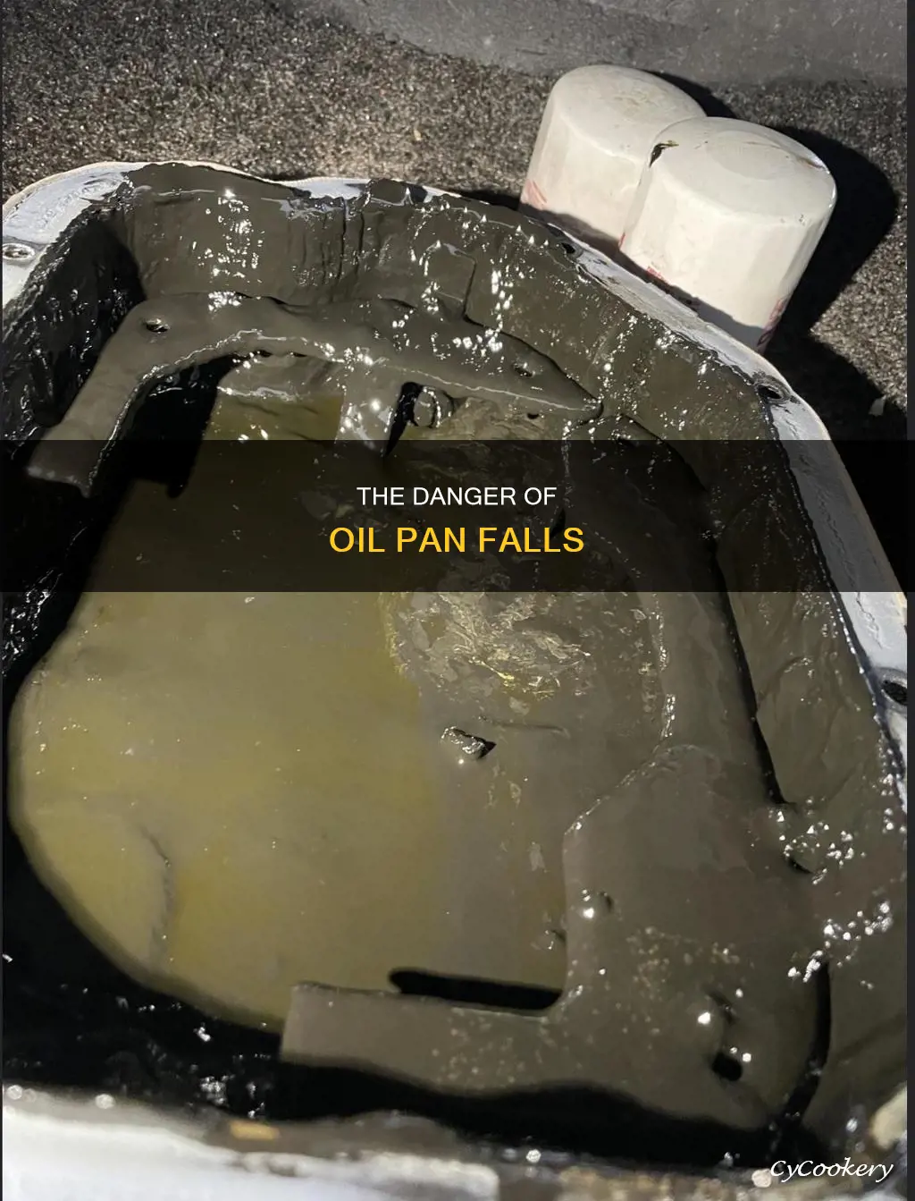 can oil pans fall out