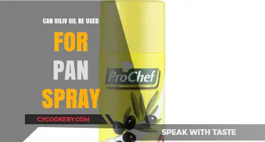 Olive Oil Pan Spray: A Healthy Alternative?