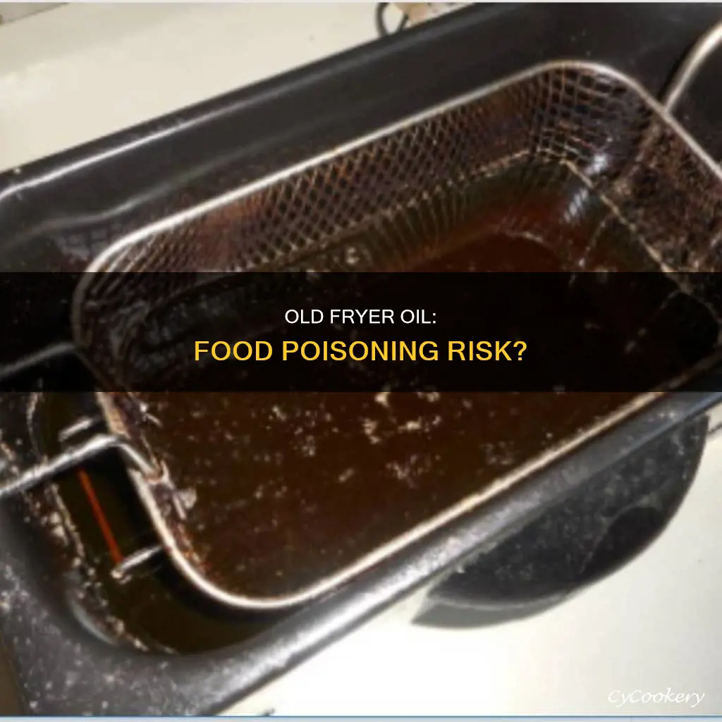 can old fryer oil give you food poisoning