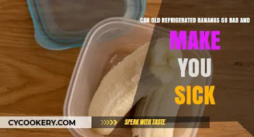 Refrigerated Bananas: Can Old Ones Turn Bad and Cause Illness?