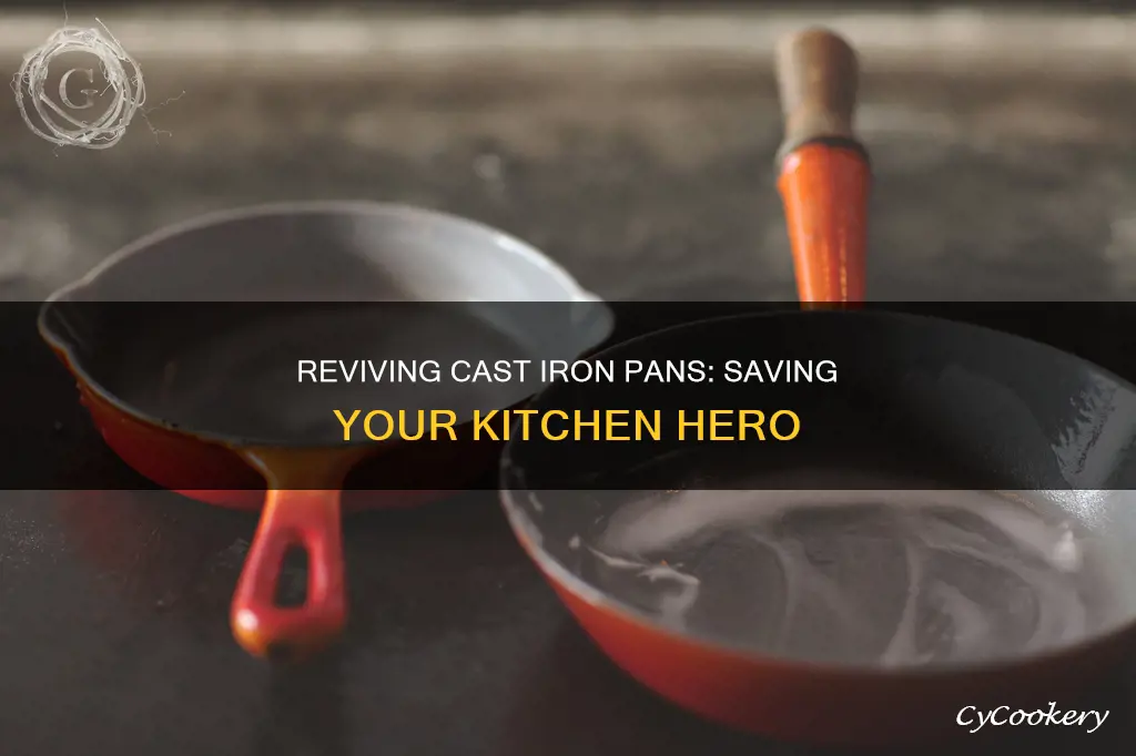 can one save cast iron pans