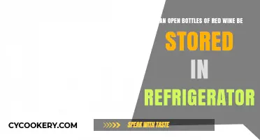 Storing Open Red Wine: Refrigerator Tips for Preserving Flavor