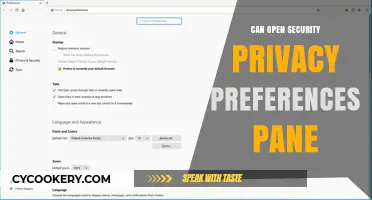 Open Security: Privacy Preferences Pane Power