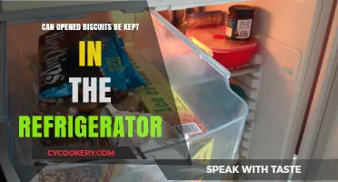 Refrigerating Opened Biscuits: Best Practices for Freshness and Storage
