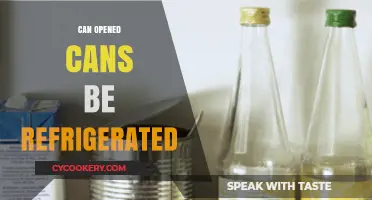 Refrigerating Opened Cans: Best Practices for Food Safety and Freshness