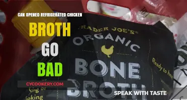 Does Opened Refrigerated Chicken Broth Spoil? Shelf Life Explained