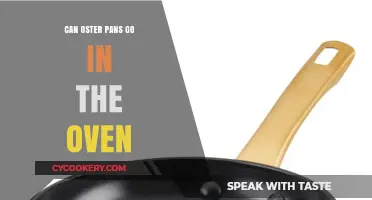 Oster Pans: Are They Oven-Safe?