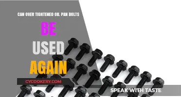 Oil Pan Bolt Reuse: Over-Tightening Issues