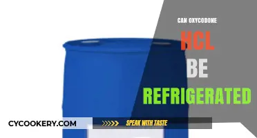Refrigerating Oxycodone HCL: Safe Storage Tips and Best Practices