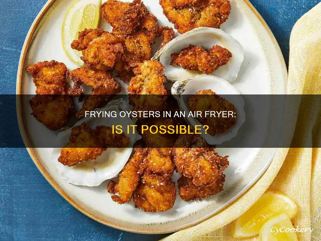 can oysters be fried in air fryer