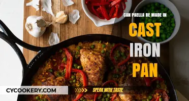 Paella: Cast Iron Pan Cooking Techniques
