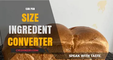 Smart Pan-Size Converter for Perfectly Scaled Recipes