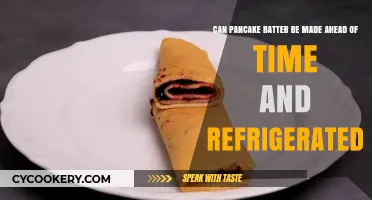 Prep and Chill: Storing Pancake Batter Overnight in the Fridge