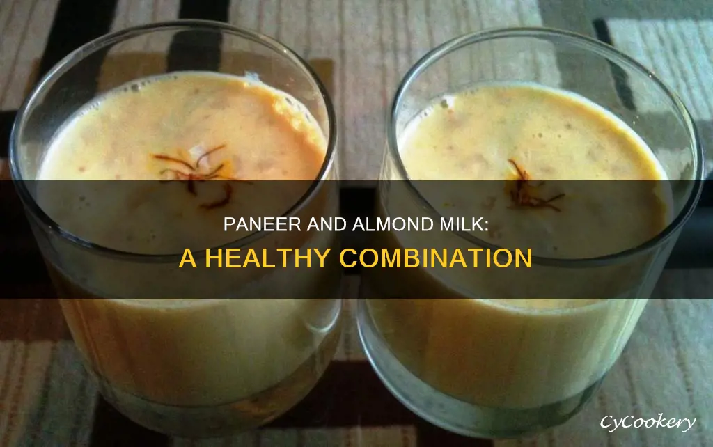 can paneer almond milk