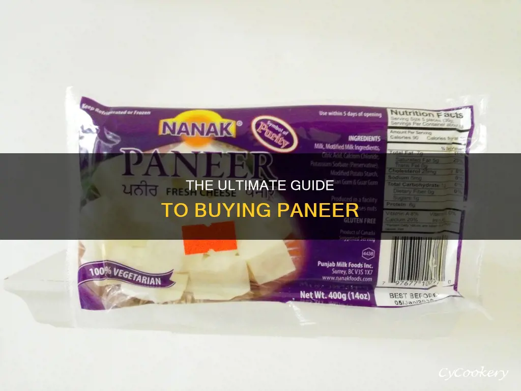 can paneer be bought