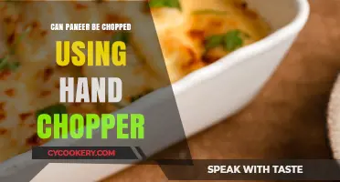 Chopping Paneer: Hand Chopper or Not?