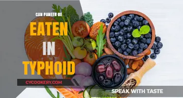 Typhoid Diet: Is Paneer Safe?