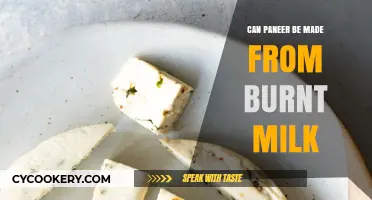 Making Paneer from Burnt Milk: Is It Possible?