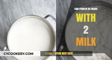 Making Paneer: Does Milk Type Matter?
