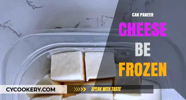 Freezing Paneer Cheese: What You Need to Know