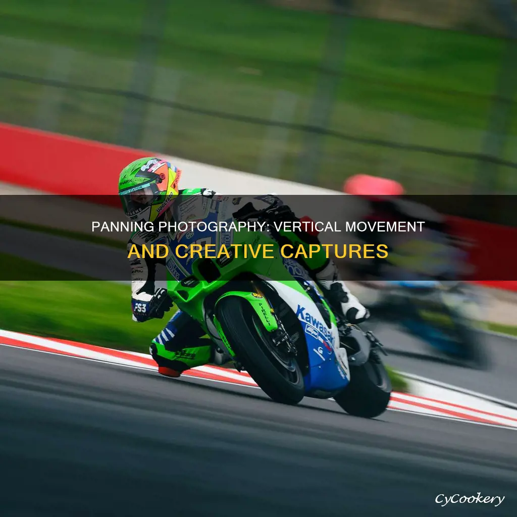 can panning in photography be used with up and down