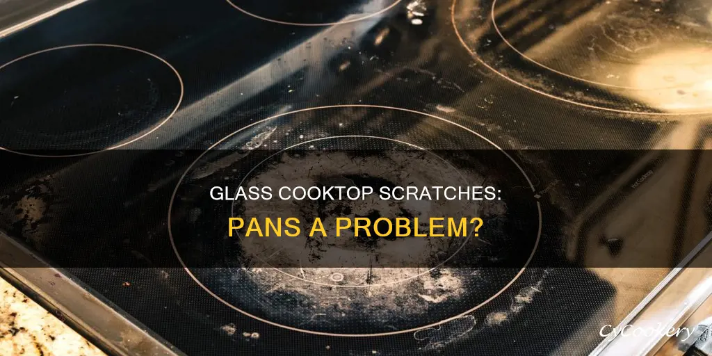 can pans scratch glass cooktop