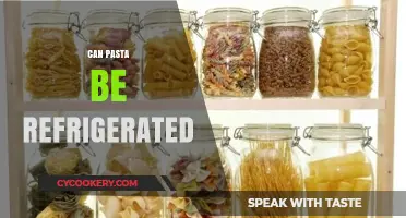 Refrigerating Pasta: Tips for Safe Storage and Delicious Leftovers