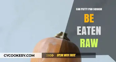 Patty Pan Squash: Raw or Cooked?