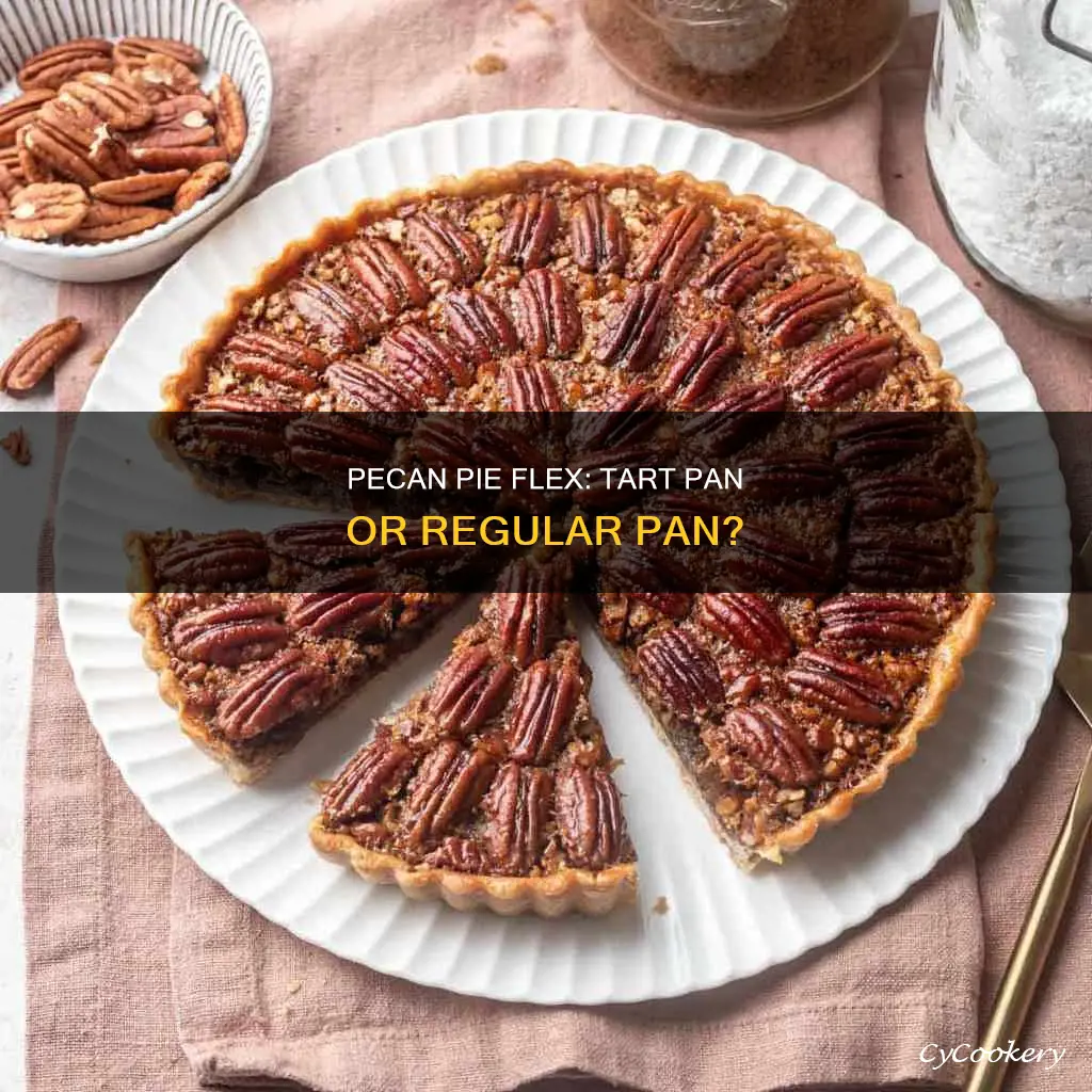 can pecan pie be baked in tart pan