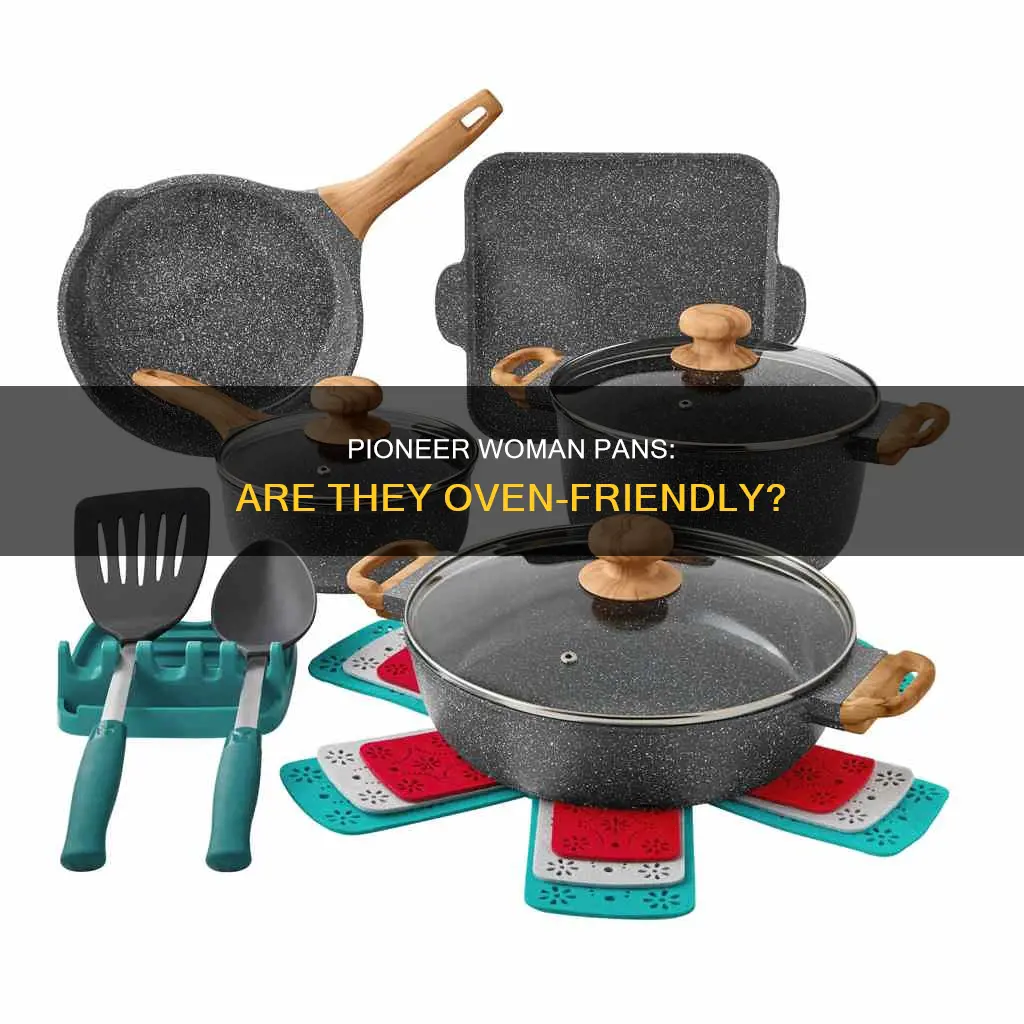 can pioneer woman pans go in the oven