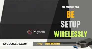 Polycom Pano: Wireless Setup Possibilities