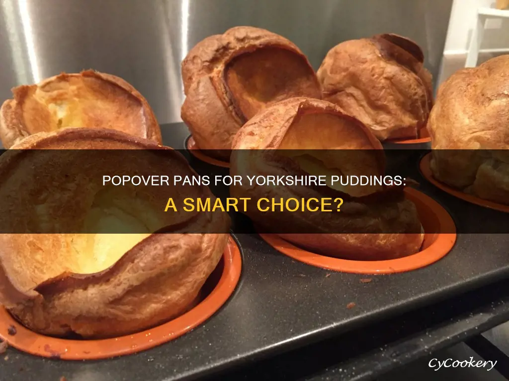 can popover pan be used for yorkshire pudding