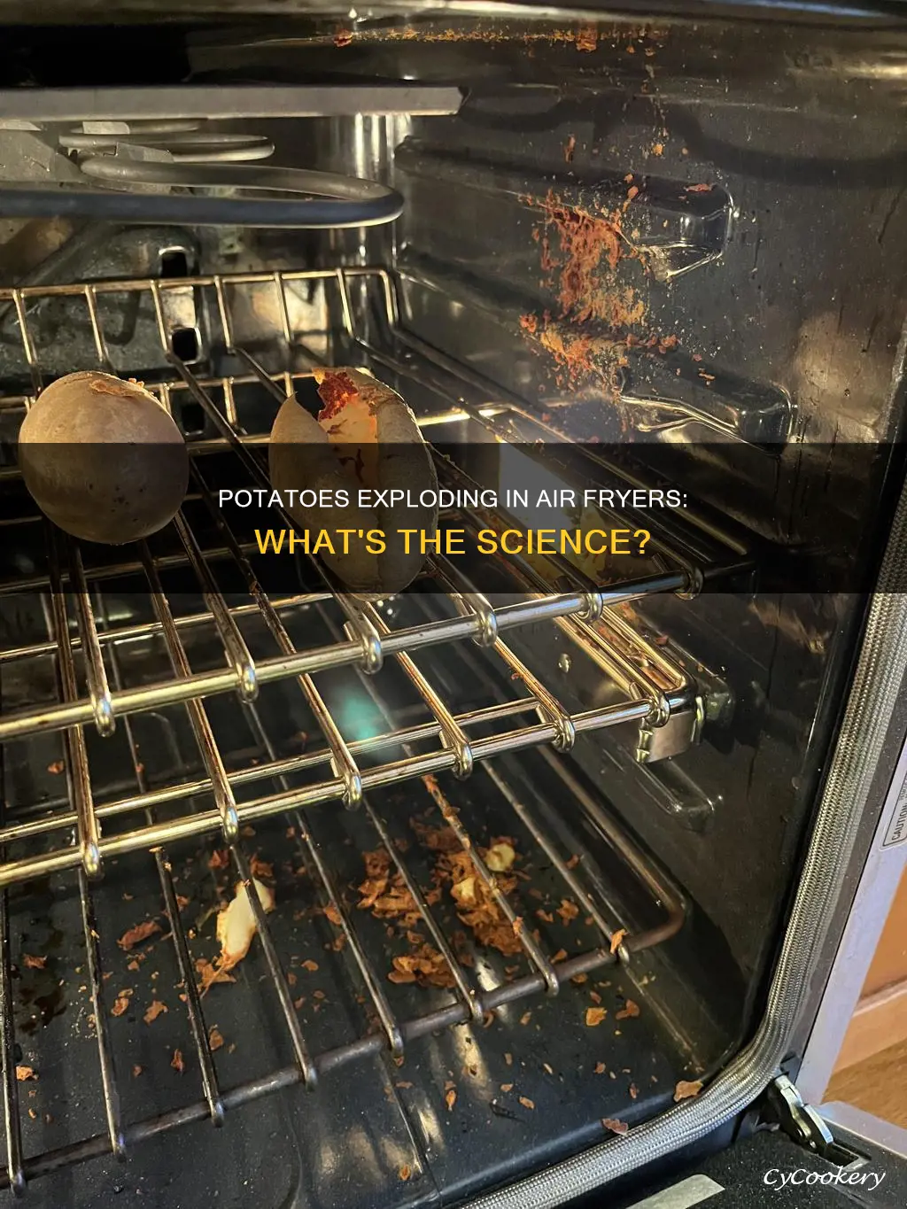 can potatoes explode in air fryer