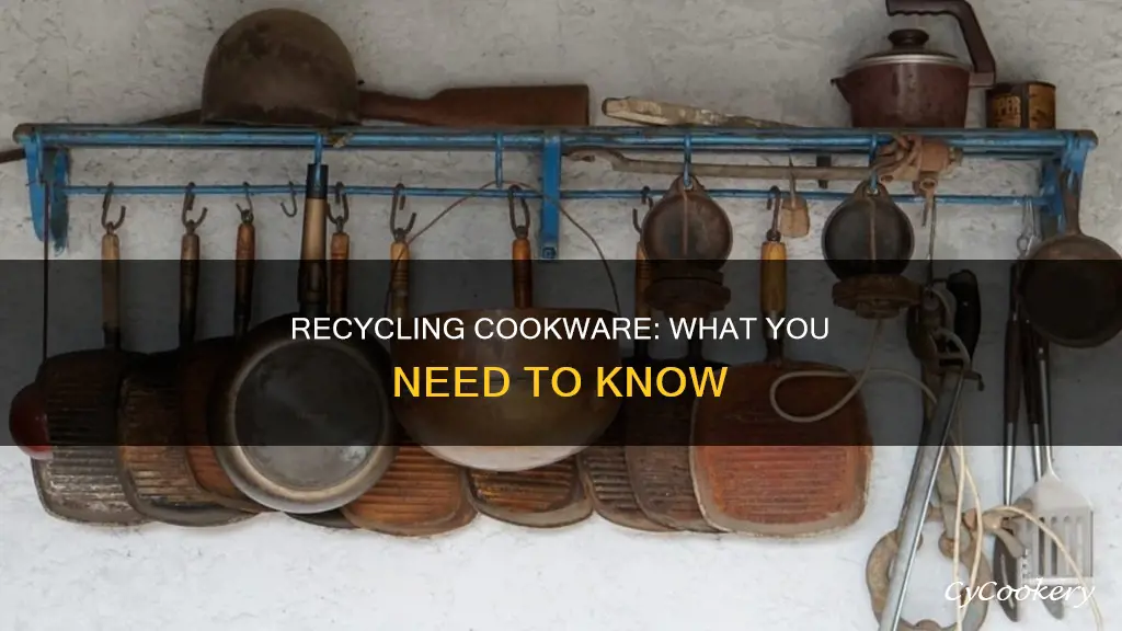 can pots and pans be put in recycle bin