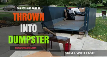 Dumpster Pots and Pans: What You Need to Know